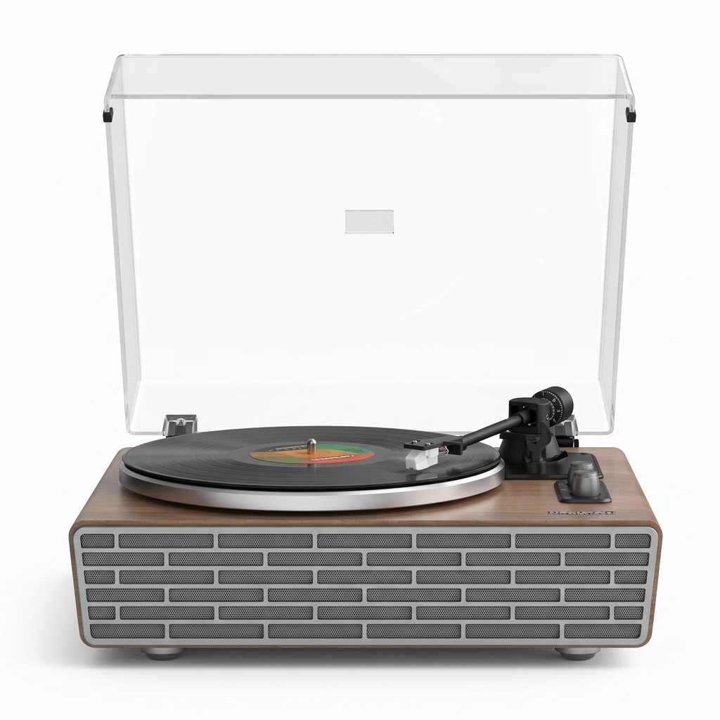 Platine vinyle Paléo – Noyer