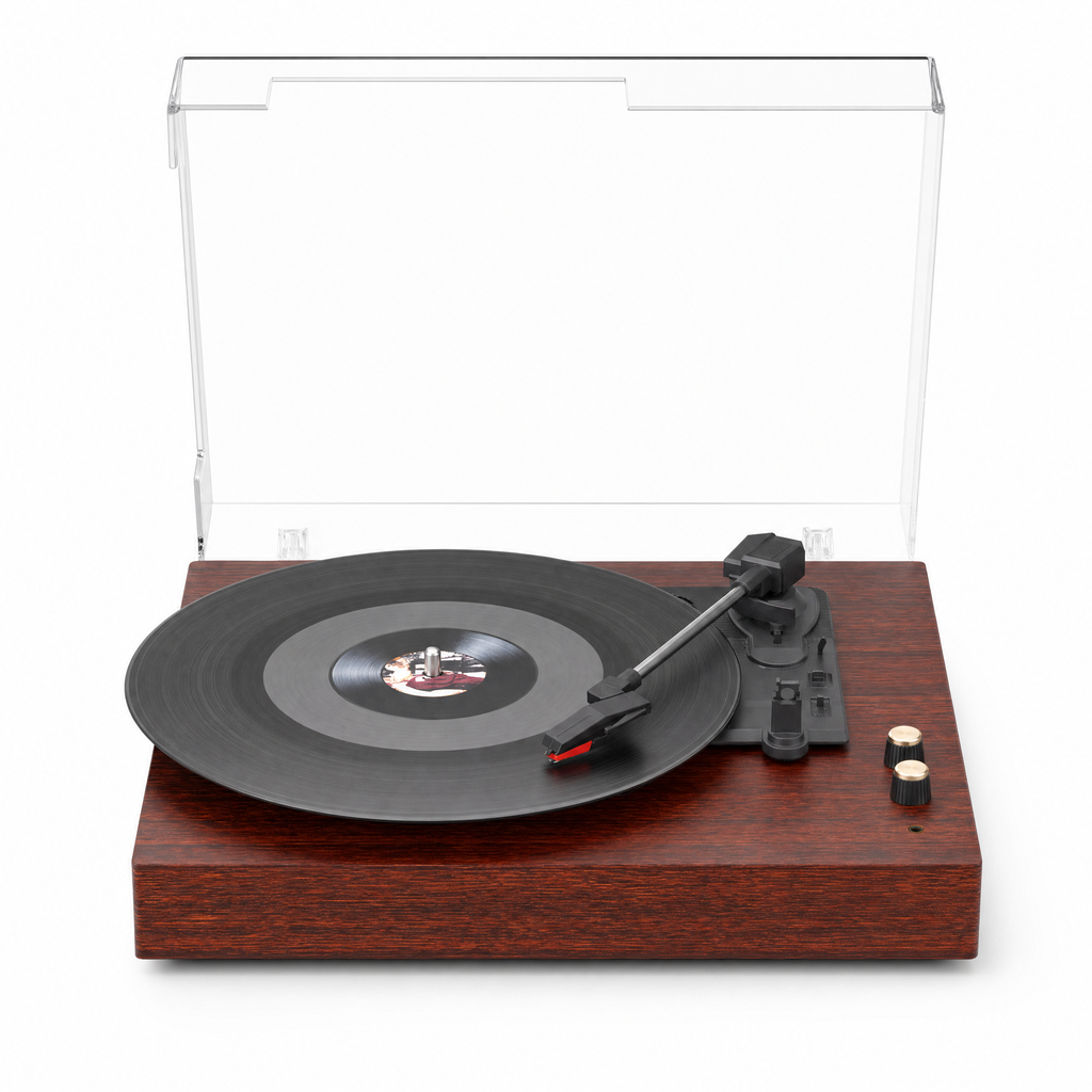 Platine vinyle Sillon finition acajou