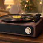 Grand bouton crème de la platine Saphir noyer